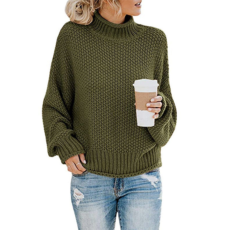 Loose Knit Pullover Sweater