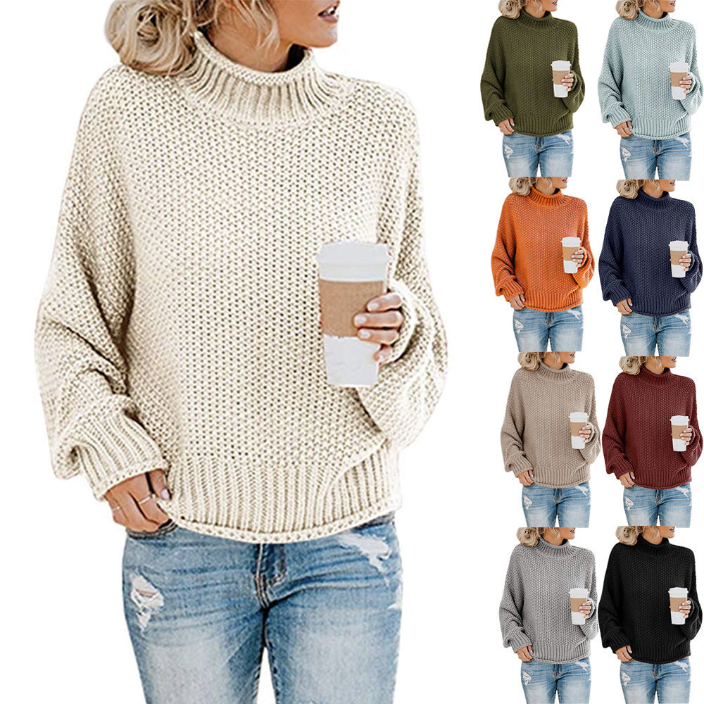 Loose Knit Pullover Sweater
