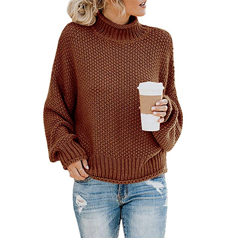 Loose Knit Pullover Sweater