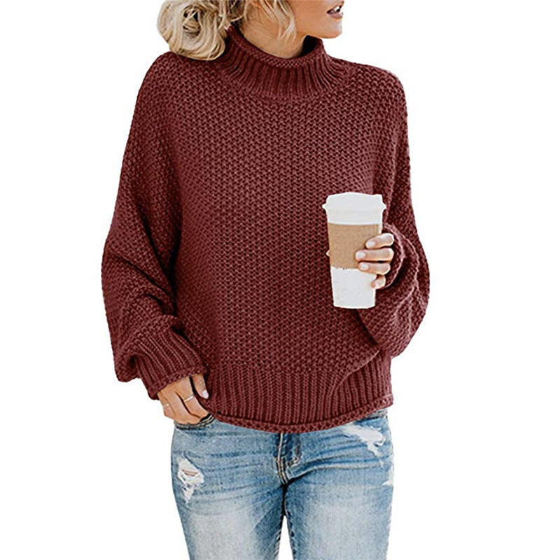 Loose Knit Pullover Sweater